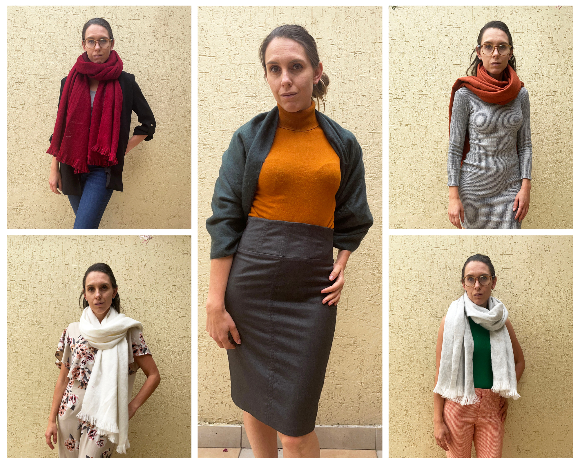 How to Incorpore Alpaca Shawls Into Work Attire?