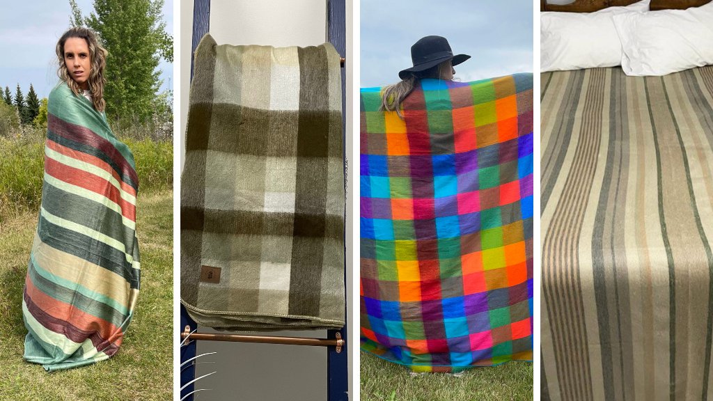 Modern Silky Soft Classic Alpaca Fiber Blankets Fancy Alpaca