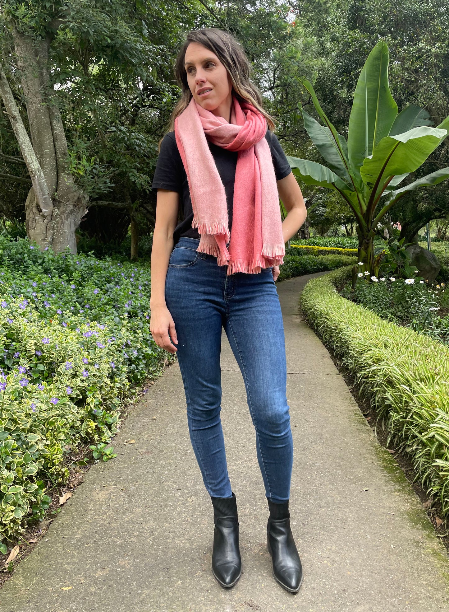 double sided alpaca wrap