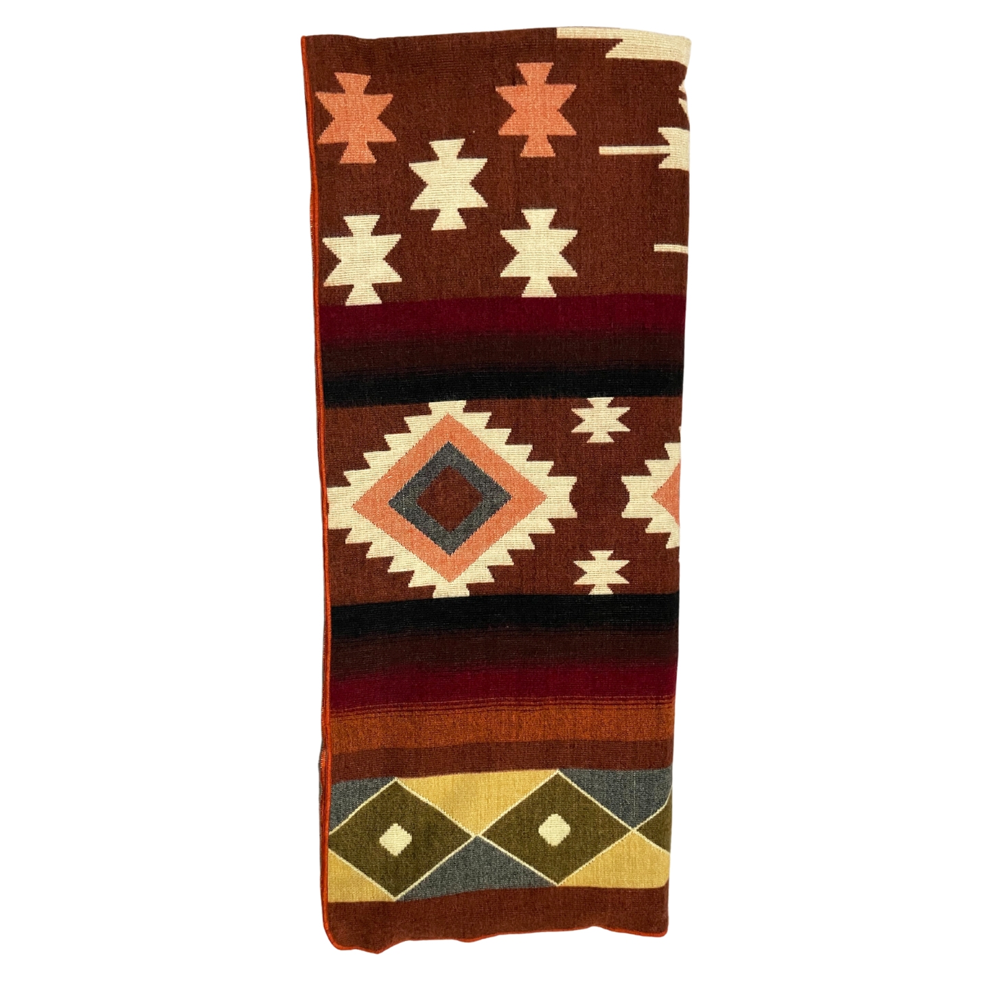 Unique Boho Western Print Reversible Alpaca Blanket