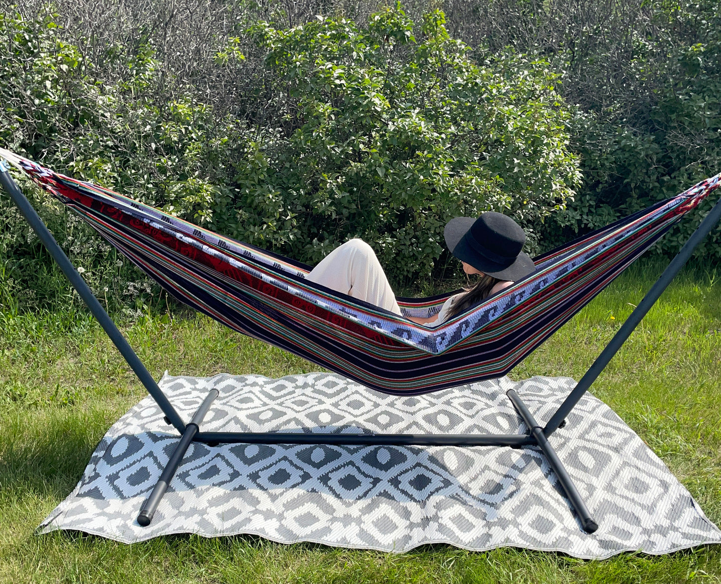 Bohemian Backyard Hammock Patio Yard Decor Accessories