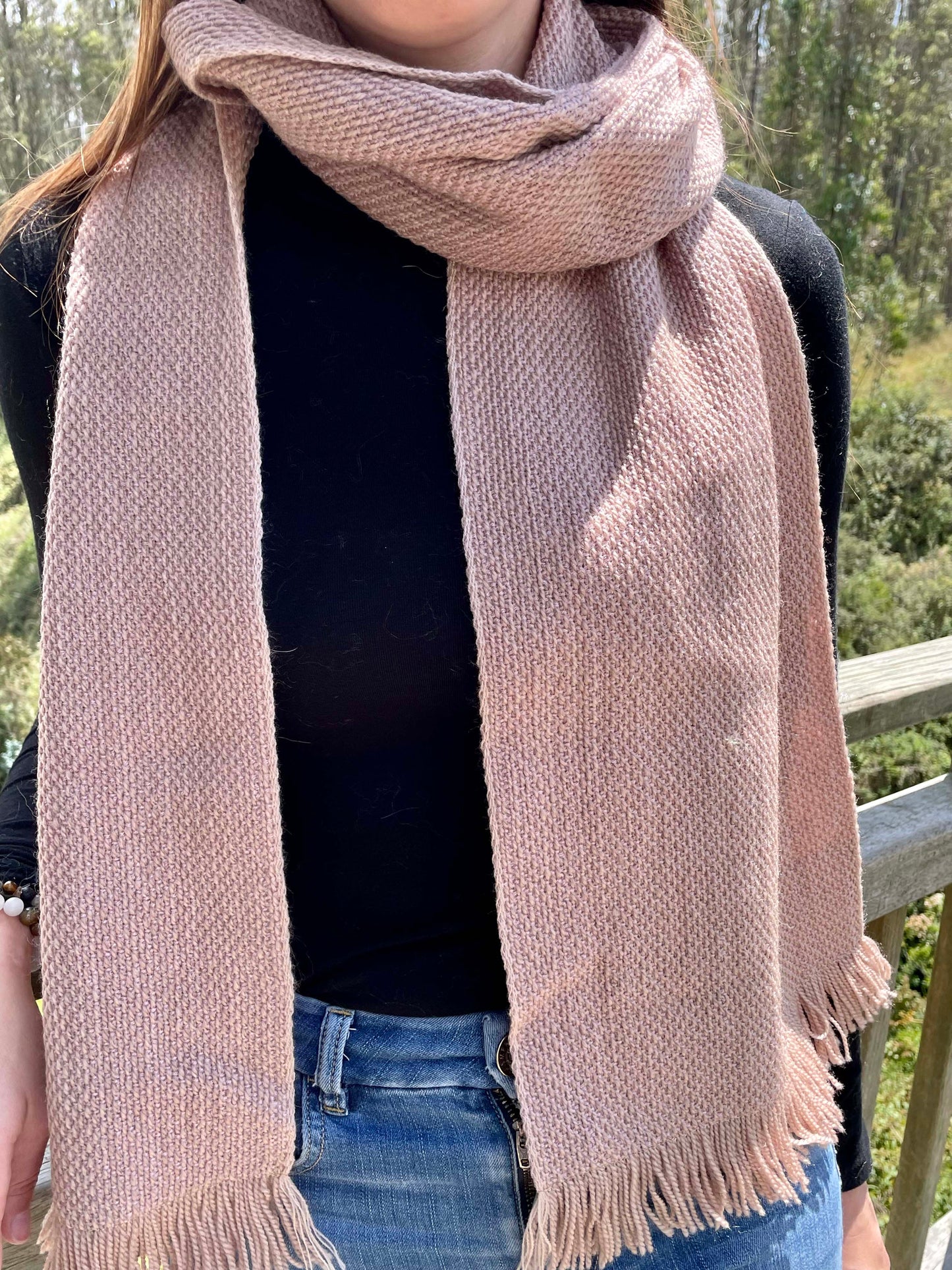 warm woolen scarf