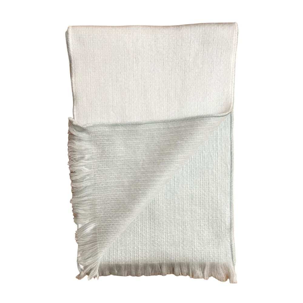reversible alpaca wool scarf