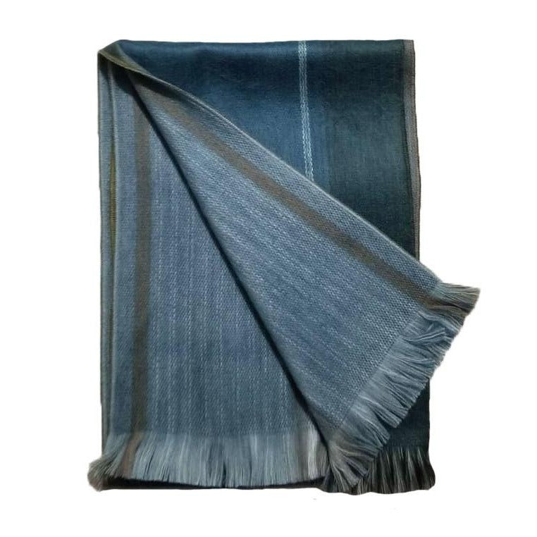 reversible alpaca scarf
