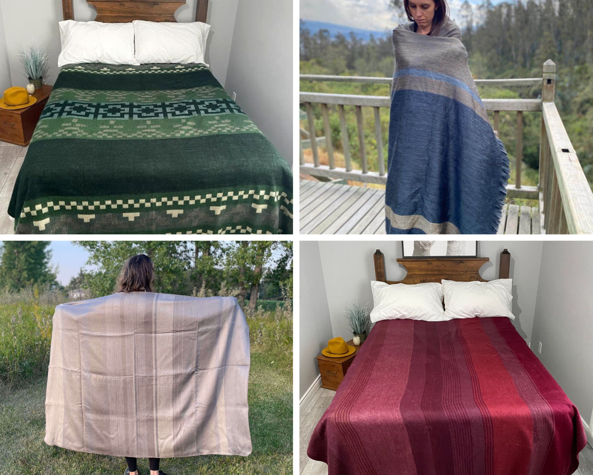 Styles Of Soft And Cozy Fancy Alpaca Wool Blankets at Fancy Alpaca Online Store