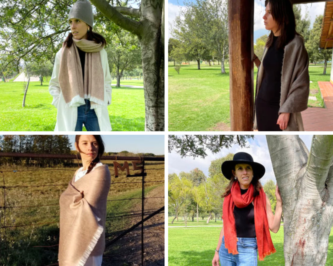 Different Styles And Outfits For Your Fancy Alpaca Shawl