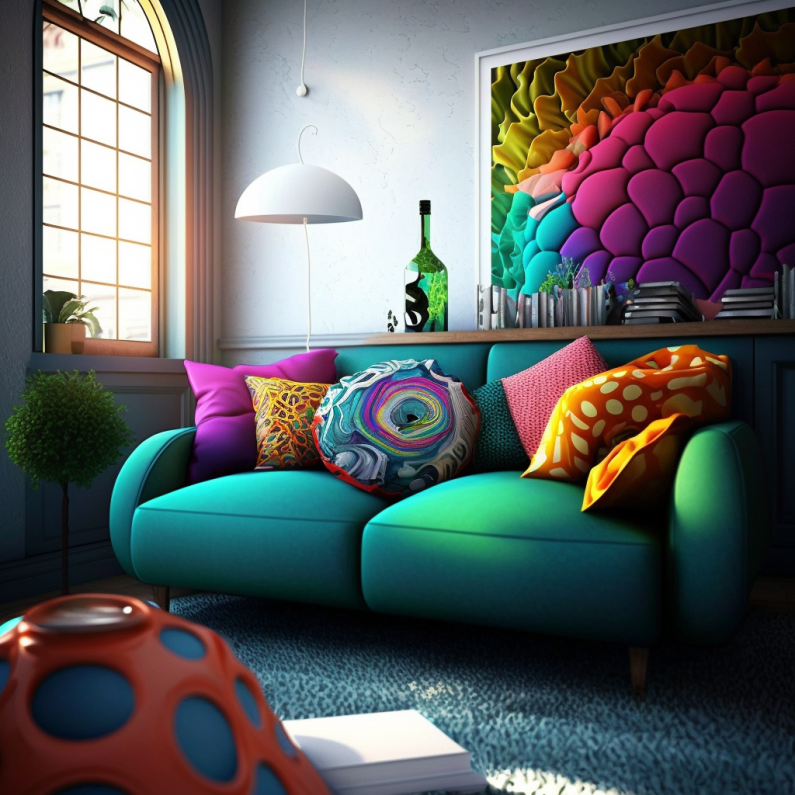 How To Use Bold Colors In Your Home Decor