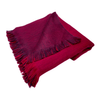 Ecuadorian reversible alpaca shawl