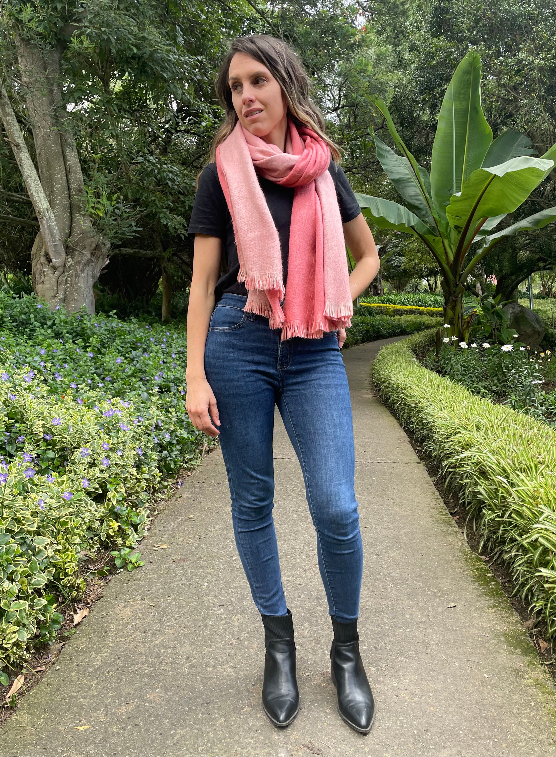 double sided alpaca wrap