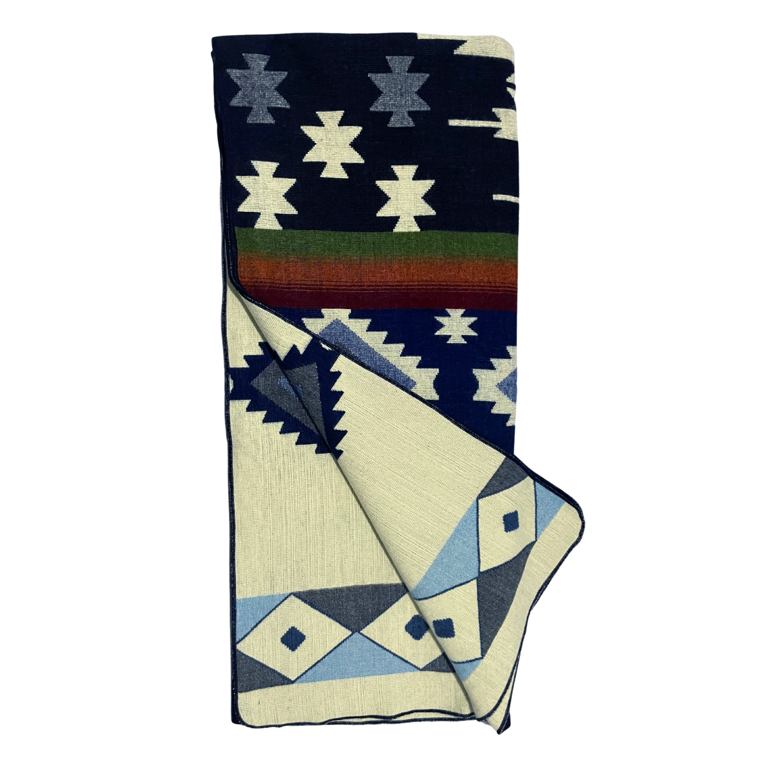Bohemian Reversible Alpaca Blanket Luxury Alpaca Home Gift