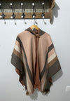 Pretty Cozy Open Front Alpaca Poncho