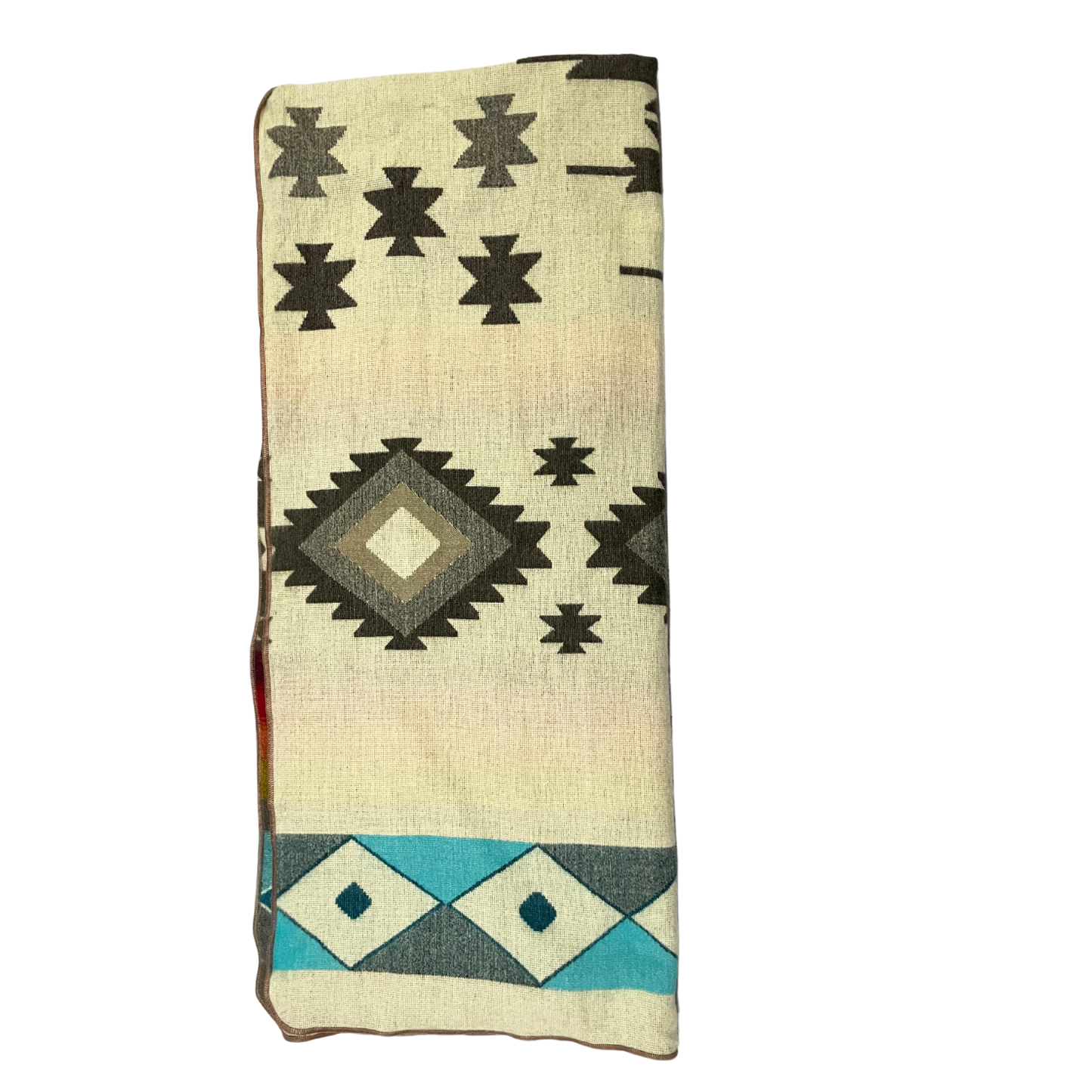 Luxurious Western Double-Sided Alpaca Fiber Blanket Tribal Alpaca Decor