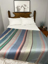 Unique Striped Soft Alpaca Blanket 