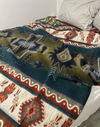 boho rustic alpaca bedroom