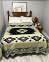 bohemian chic alpaca blanket