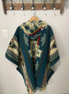 bohemian festival wear poncho