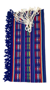 boho blue fringe hammock