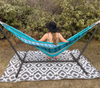 boho blue hammock