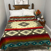 boho chic alpaca fiber blanket