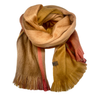 boho chic reversible fringe alpaca shawl