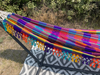 bright pattern artisan hammock
