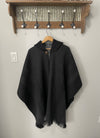 button up artisan alpaca poncho