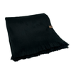 classy black alpaca wool shawl