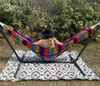 colorful boho hammock