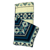 cow girl western alpaca wool blanket home decor
