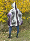 cozy alpaca campfire festival poncho