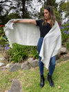 cozy soft Ecuadorian alpaca shawl