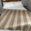 soft alpaca wool bedspread