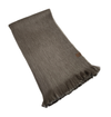 Soft Cozy Natural Tone Reversible Alpaca Fiber Shawl