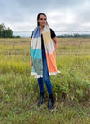 cozy travel wrap alpaca shawl
