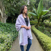 elegant pastel alpaca fiber shawl