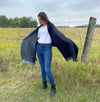 festival fluffy alpaca wool shawl