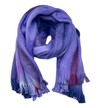 fringe double sided alpaca shawl