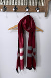 long cozy Ecuadorian alpaca scarf