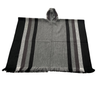 long pullover button up alpaca poncho