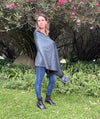 luxurious alpaca wool fashion shawl