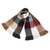 luxurious color block alpaca wool scarves