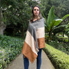 luxury alpaca fashion scarf shawl