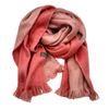pretty pink alpaca wool shawl