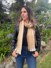 pretty alpaca fiber scarf