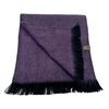 pretty purple alpaca wool scarf