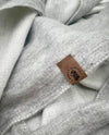 reversible neutral alpaca shawl