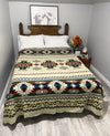 rustic tribal alpaca bedding
