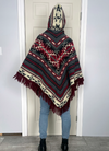 soft Andean boho alpaca poncho