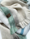 softest cozy alpaca fiber shawl