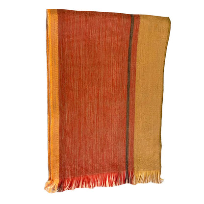 boho reversible alpaca scarf